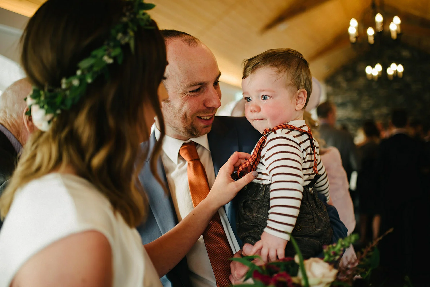  Larchfield Winter Wedding Photos, Belfast wedding photographers 