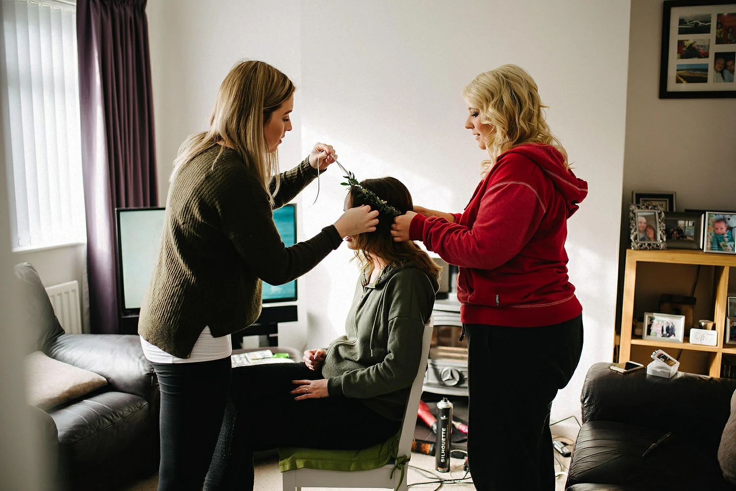  Larchfield Winter Wedding Photos, Belfast wedding photographers 