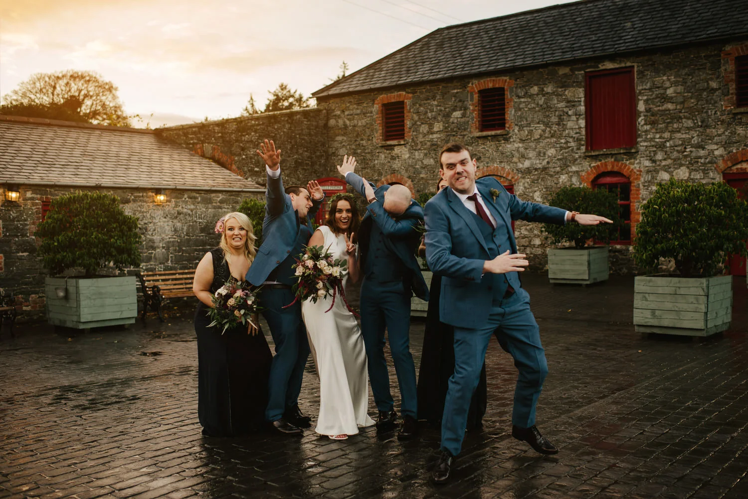  Larchfield Winter Wedding Photos, Belfast wedding photographers 