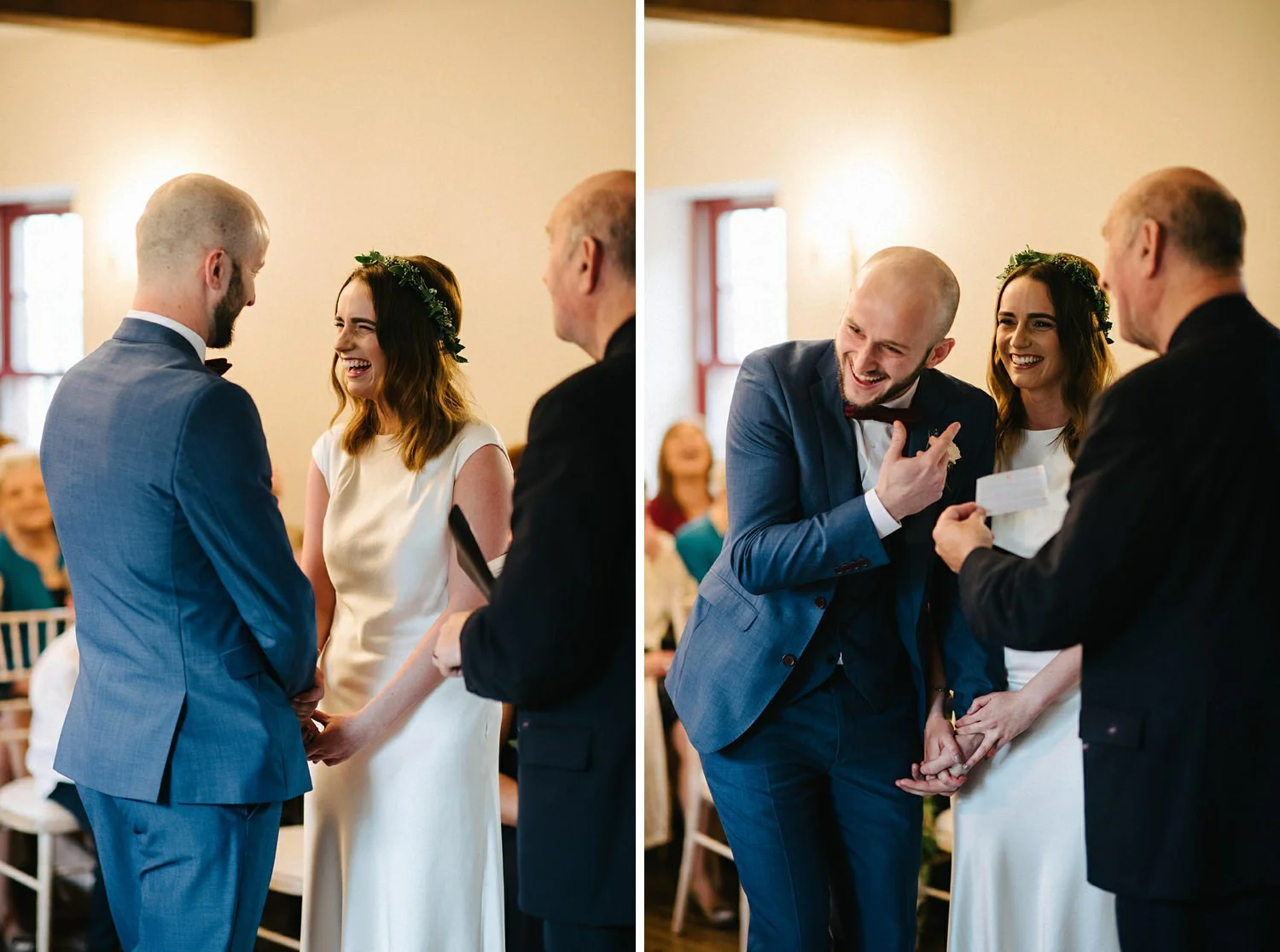  Larchfield Winter Wedding Photos, Belfast wedding photographers 