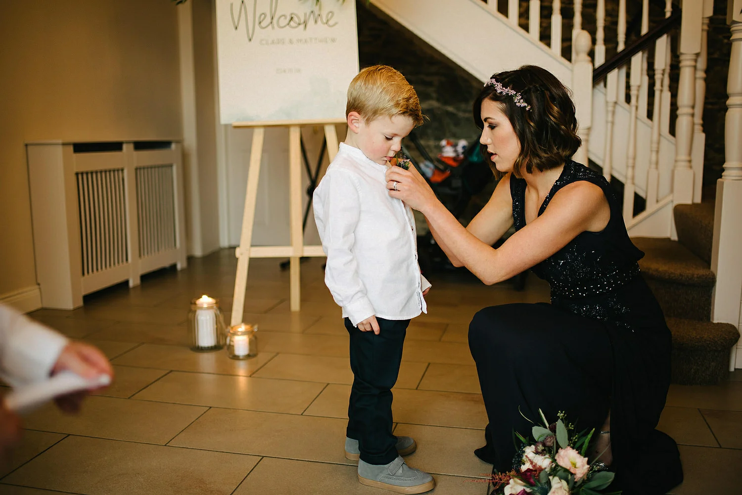  Larchfield Winter Wedding Photos, Belfast wedding photographers 