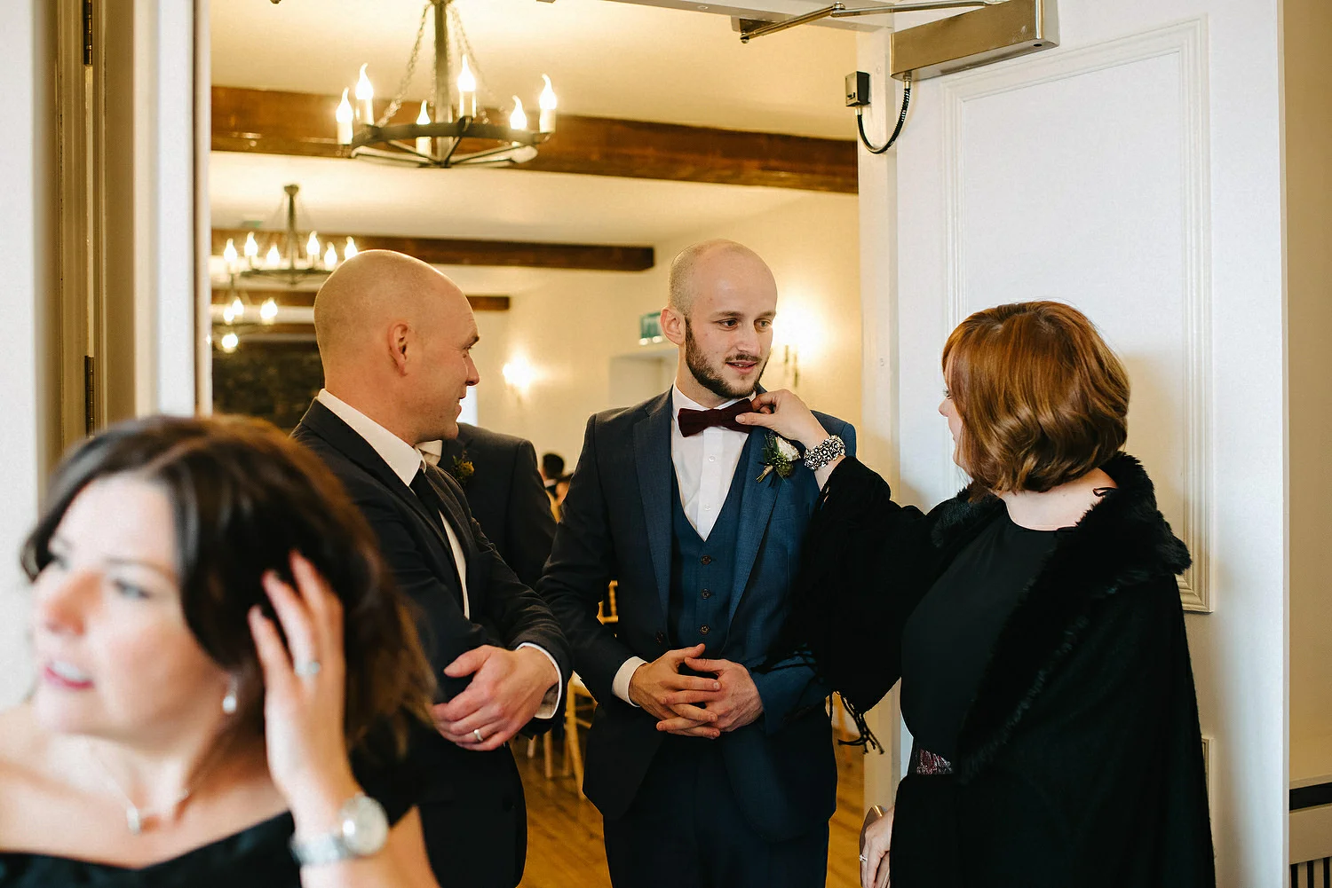  Larchfield Winter Wedding Photos, Belfast wedding photographers 