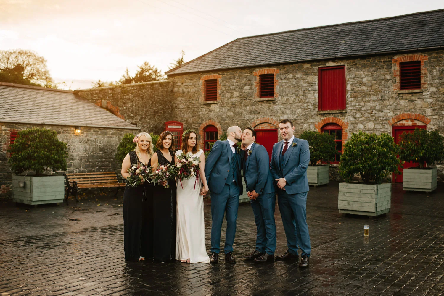  Larchfield Winter Wedding Photos, Belfast wedding photographers 