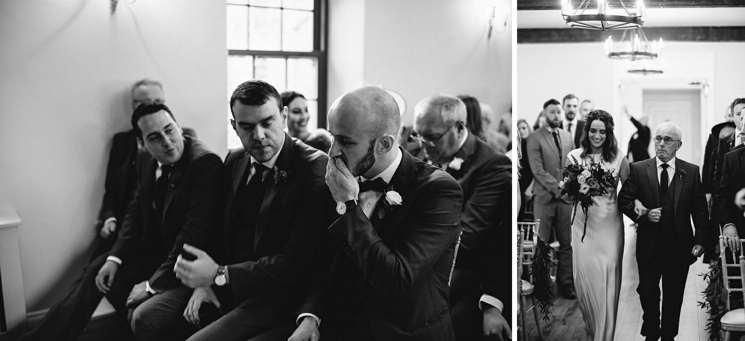  Larchfield Winter Wedding Photos, Belfast wedding photographers 
