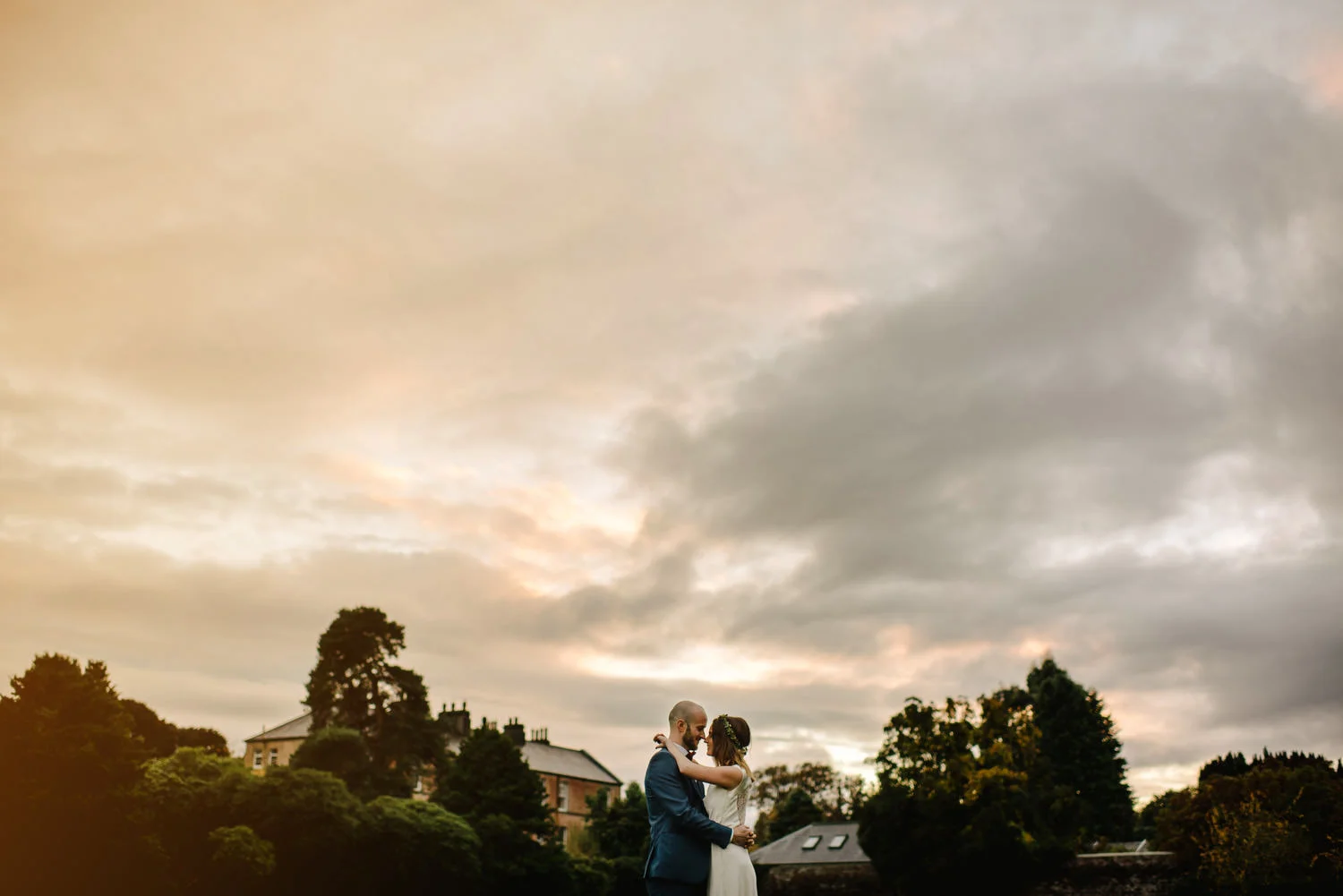  Larchfield Winter Wedding Photos, Belfast wedding photographers 