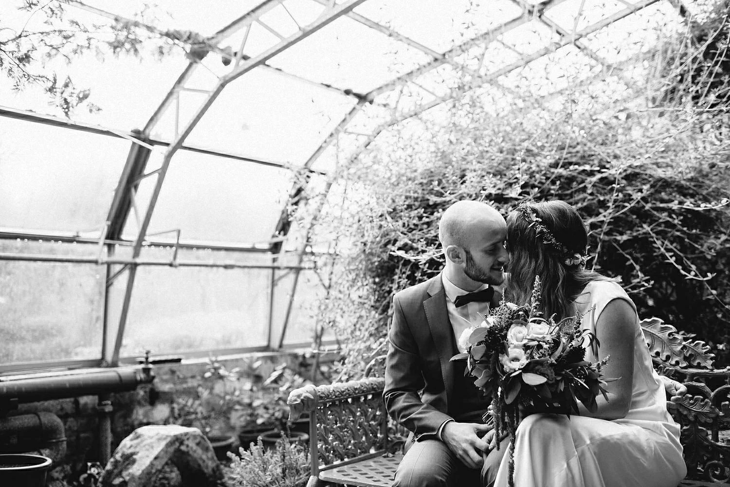  Larchfield Winter Wedding Photos, Belfast wedding photographers 