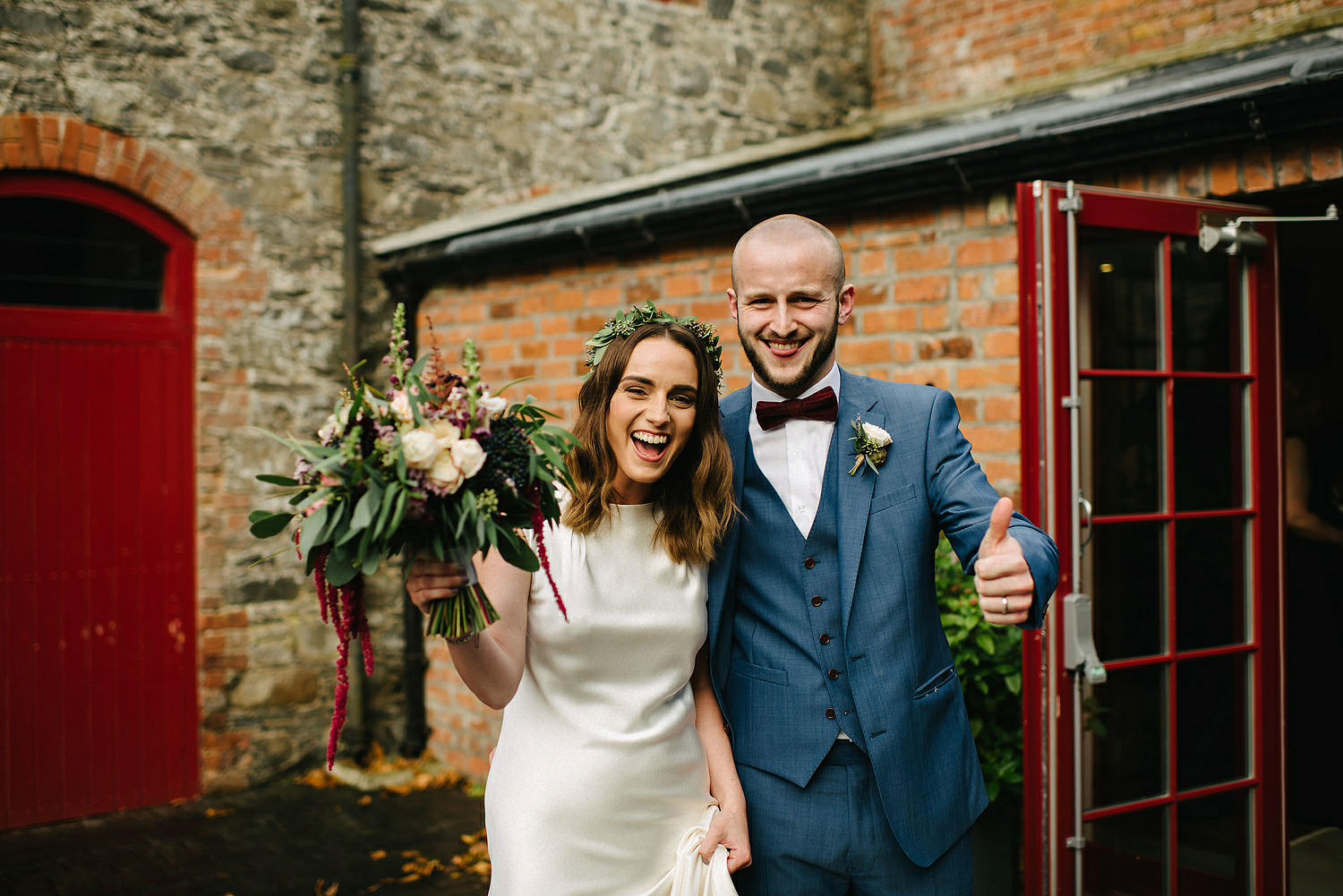  Larchfield Winter Wedding Photos, Belfast wedding photographers 