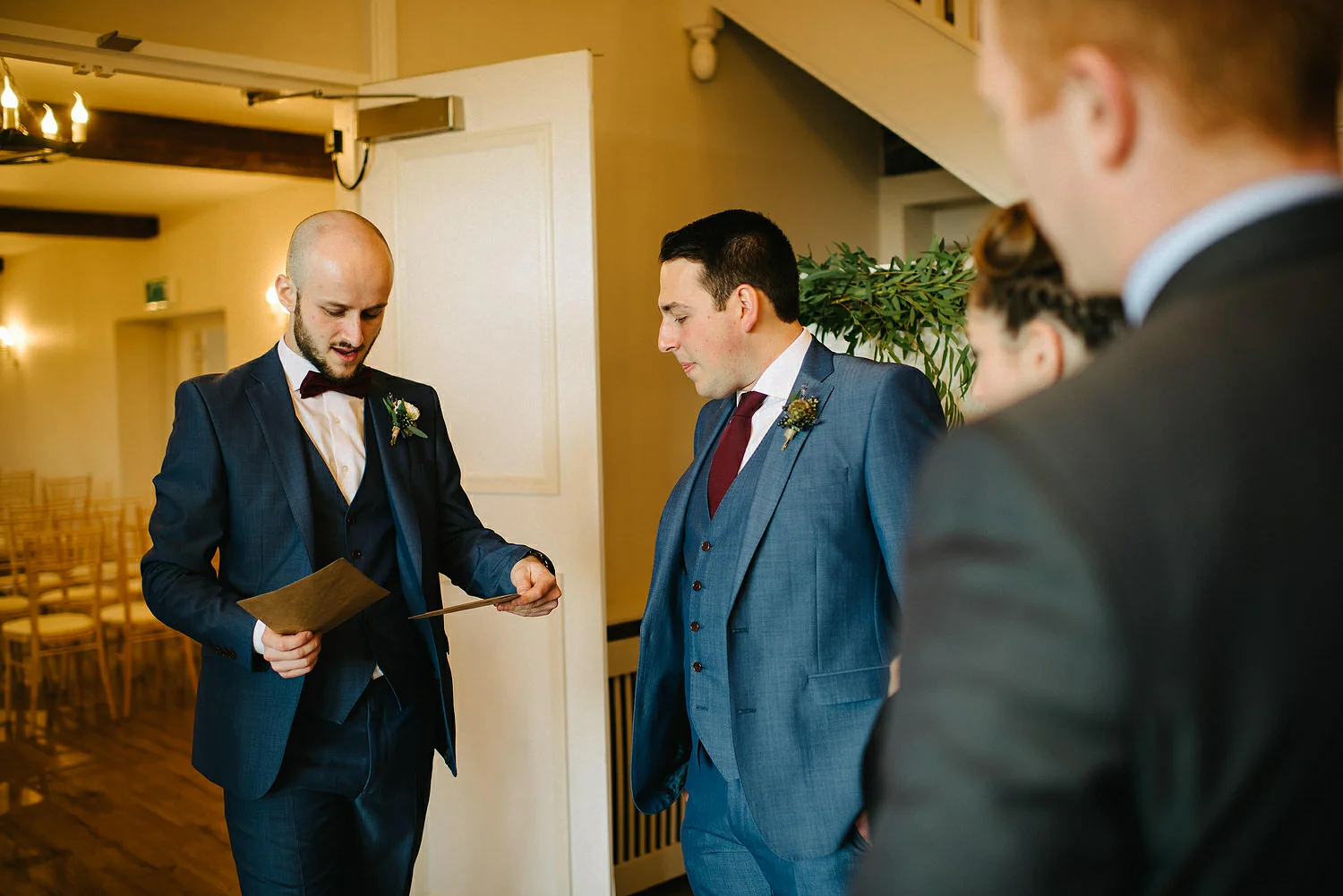  Larchfield Winter Wedding Photos, Belfast wedding photographers 
