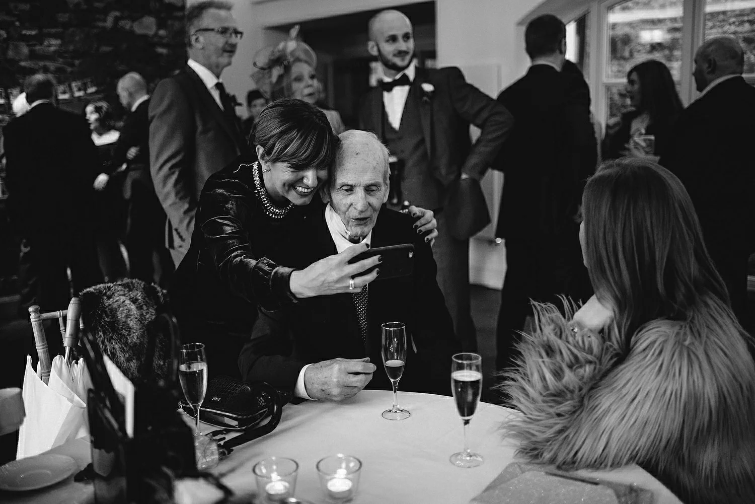  Larchfield Winter Wedding Photos, Belfast wedding photographers 