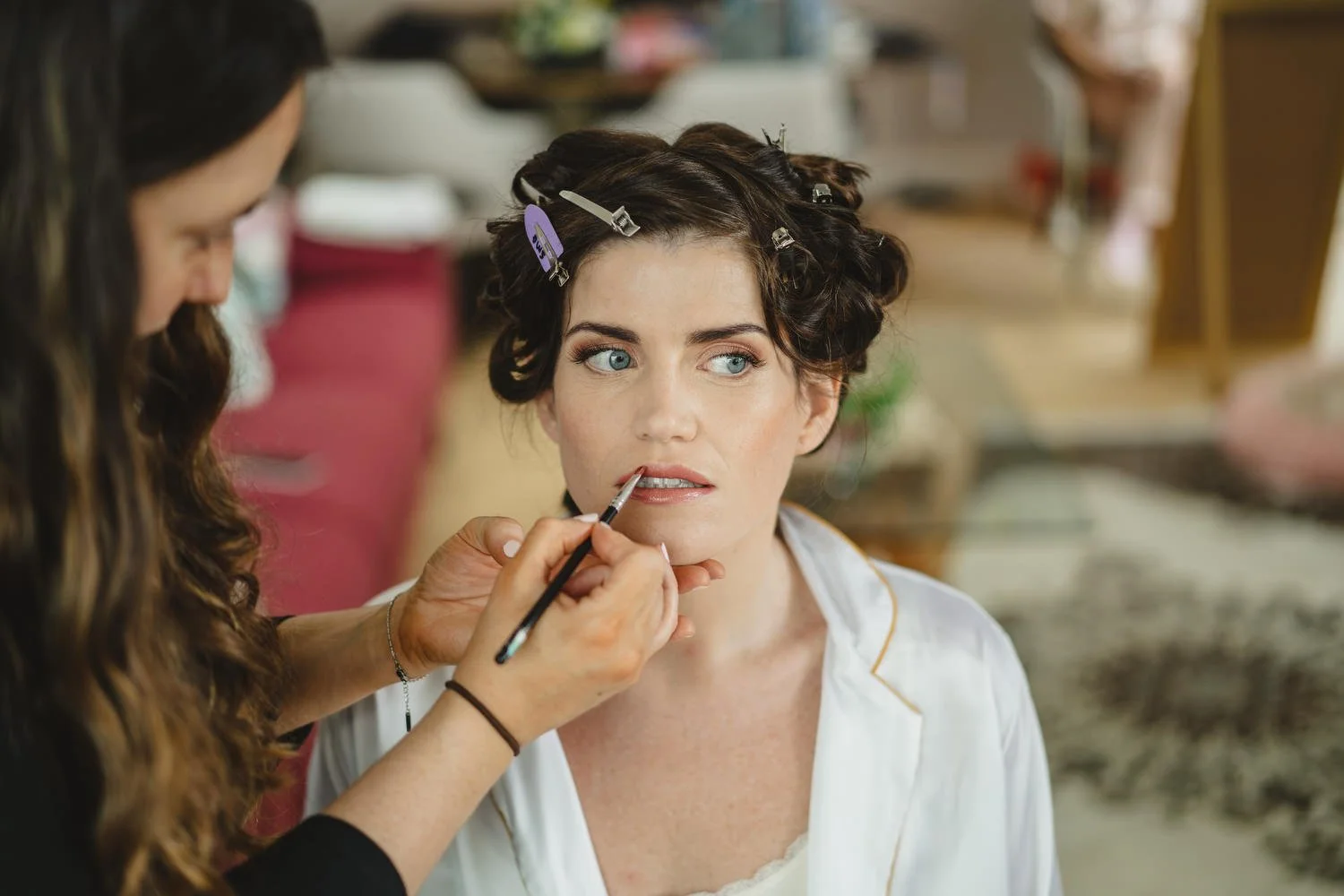  Triona and Riley’s wedding in the gorgeous Markree Castle and estate in County Sligo, Ireland.  Their Irish American wedding ceremony and reception were all in the Castle. 