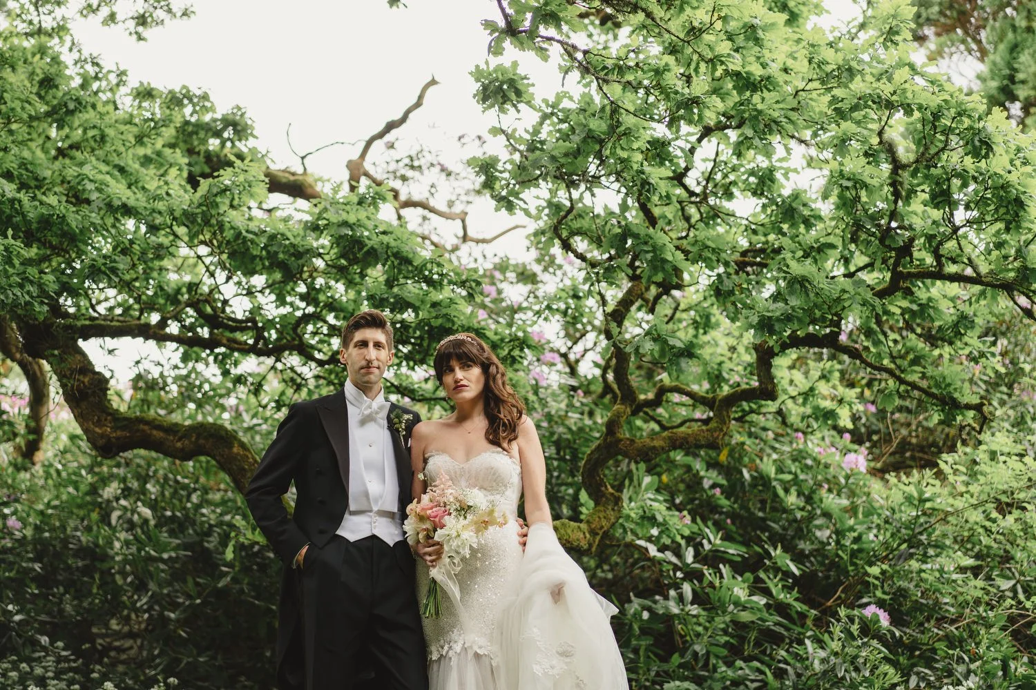  Triona and Riley’s wedding in the gorgeous Markree Castle and estate in County Sligo, Ireland.  Their Irish American wedding ceremony and reception were all in the Castle. 