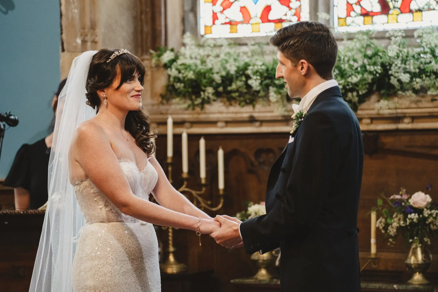  Triona and Riley’s wedding in the gorgeous Markree Castle and estate in County Sligo, Ireland.  Their Irish American wedding ceremony and reception were all in the Castle. 