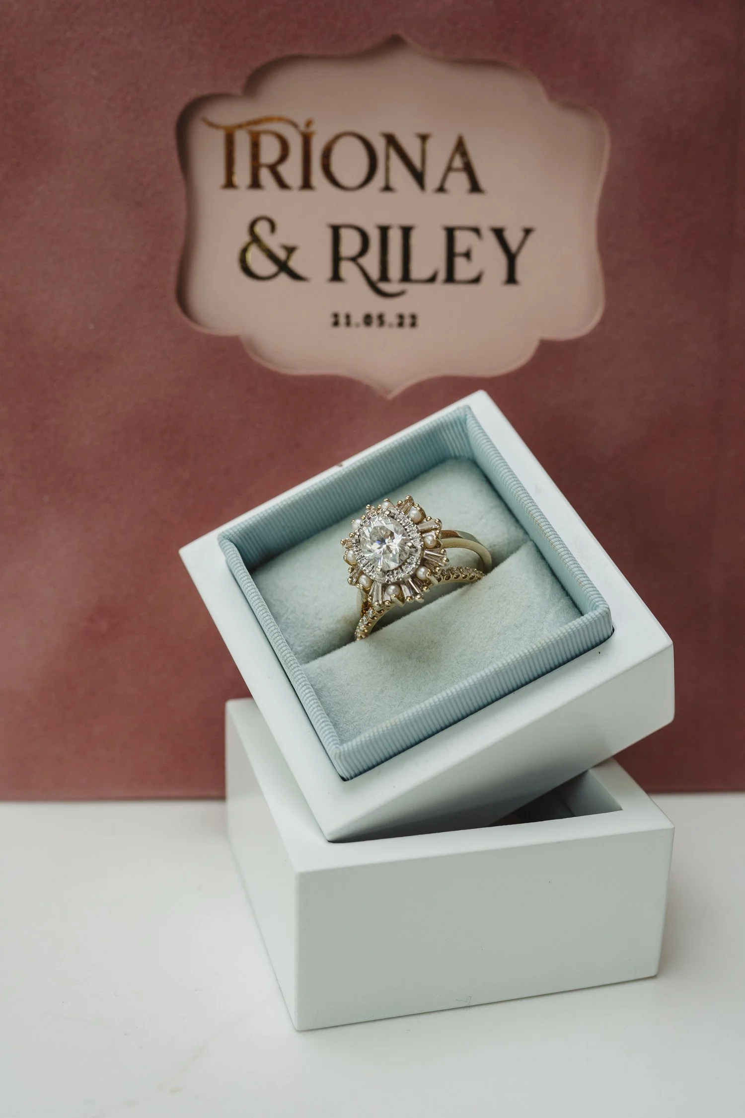  Triona and Riley’s wedding in the gorgeous Markree Castle and estate in County Sligo, Ireland.  Their Irish American wedding ceremony and reception were all in the Castle. 