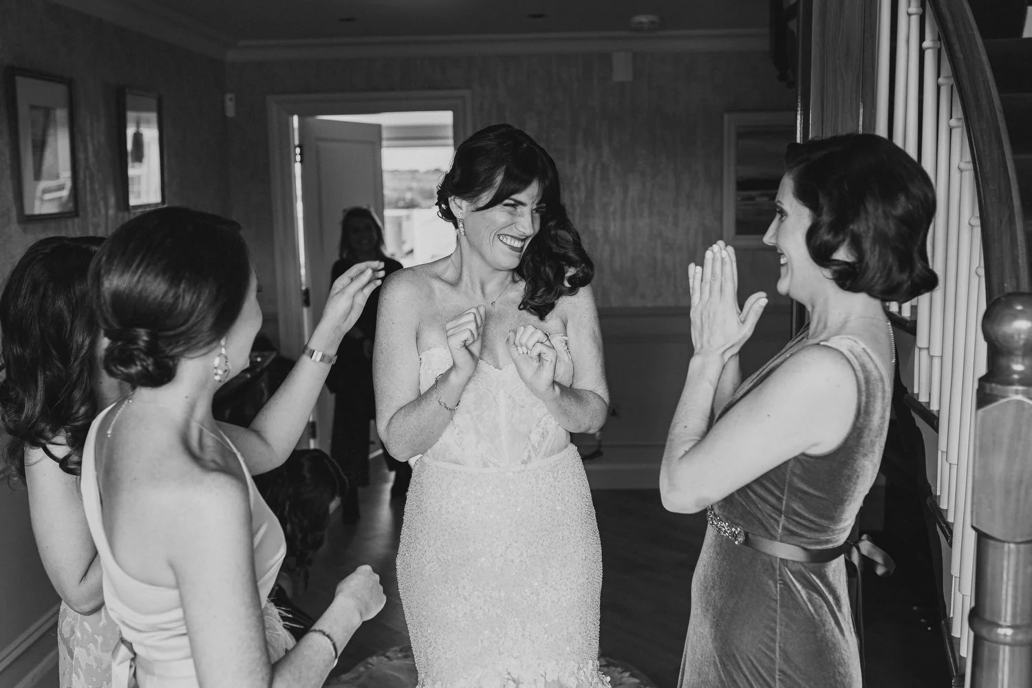  Triona and Riley’s wedding in the gorgeous Markree Castle and estate in County Sligo, Ireland.  Their Irish American wedding ceremony and reception were all in the Castle. 