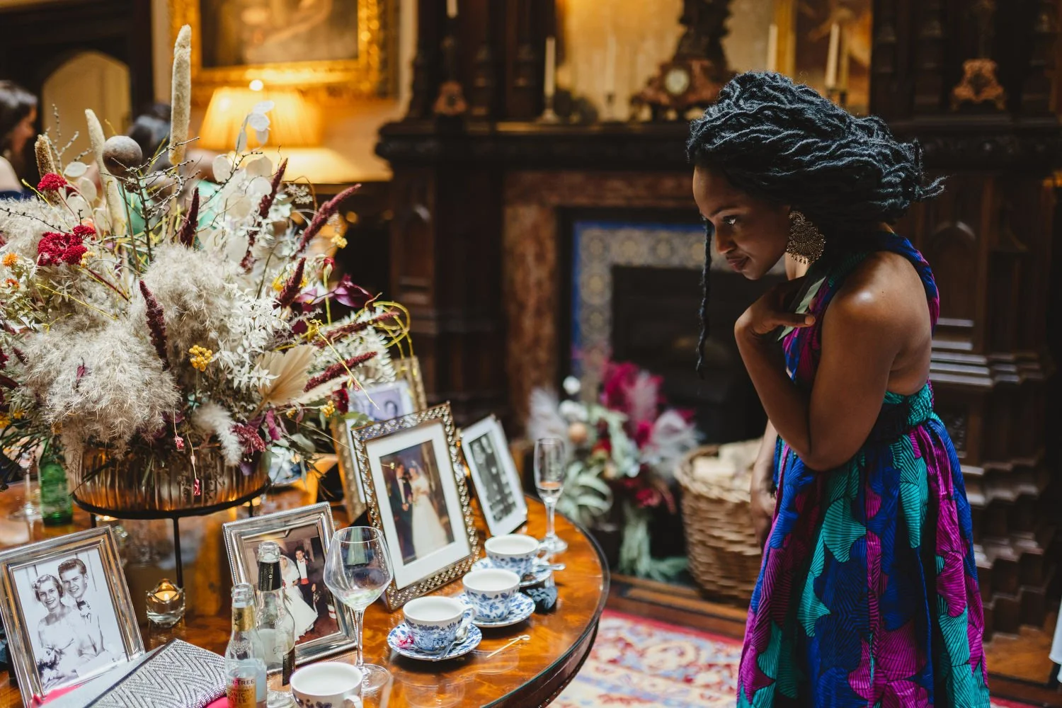  Triona and Riley’s wedding in the gorgeous Markree Castle and estate in County Sligo, Ireland.  Their Irish American wedding ceremony and reception were all in the Castle. 