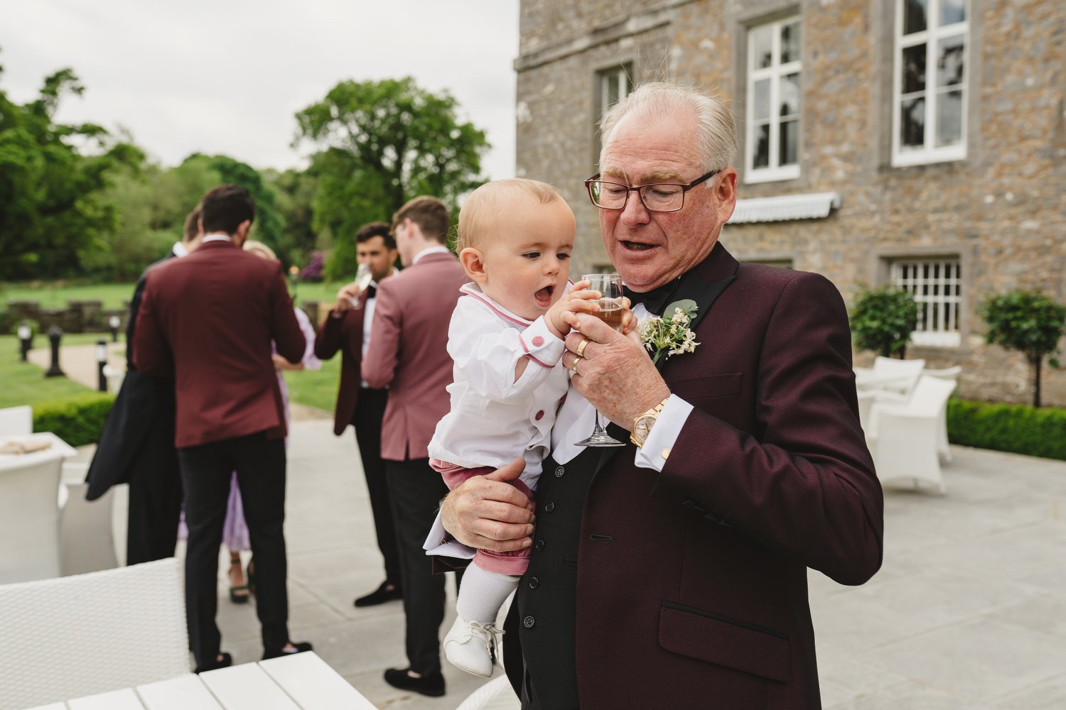  Triona and Riley’s wedding in the gorgeous Markree Castle and estate in County Sligo, Ireland.  Their Irish American wedding ceremony and reception were all in the Castle. 