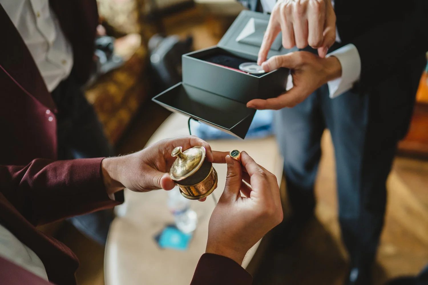  Triona and Riley’s wedding in the gorgeous Markree Castle and estate in County Sligo, Ireland.  Their Irish American wedding ceremony and reception were all in the Castle. 