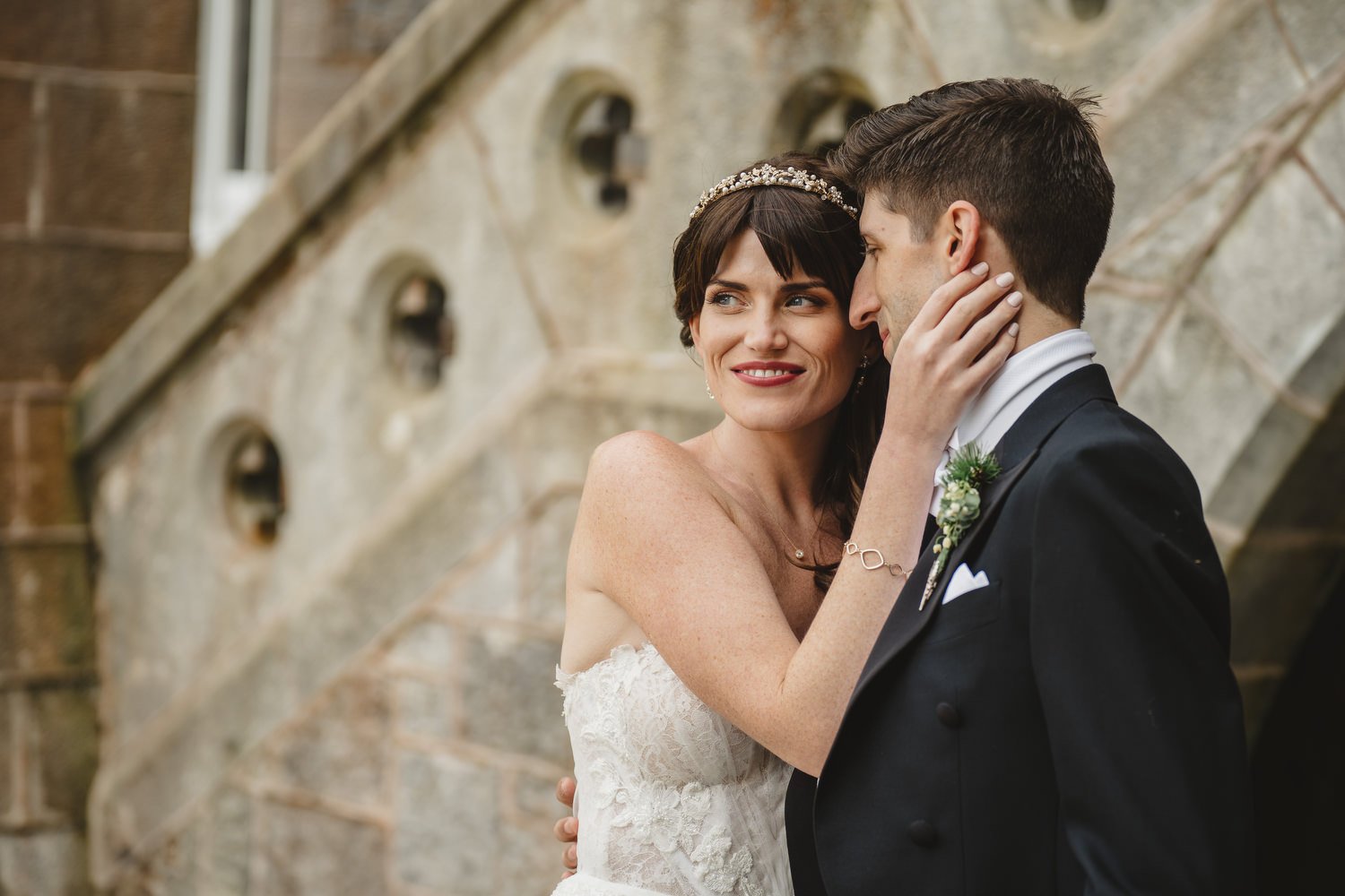  Triona and Riley’s wedding in the gorgeous Markree Castle and estate in County Sligo, Ireland.  Their Irish American wedding ceremony and reception were all in the Castle. 