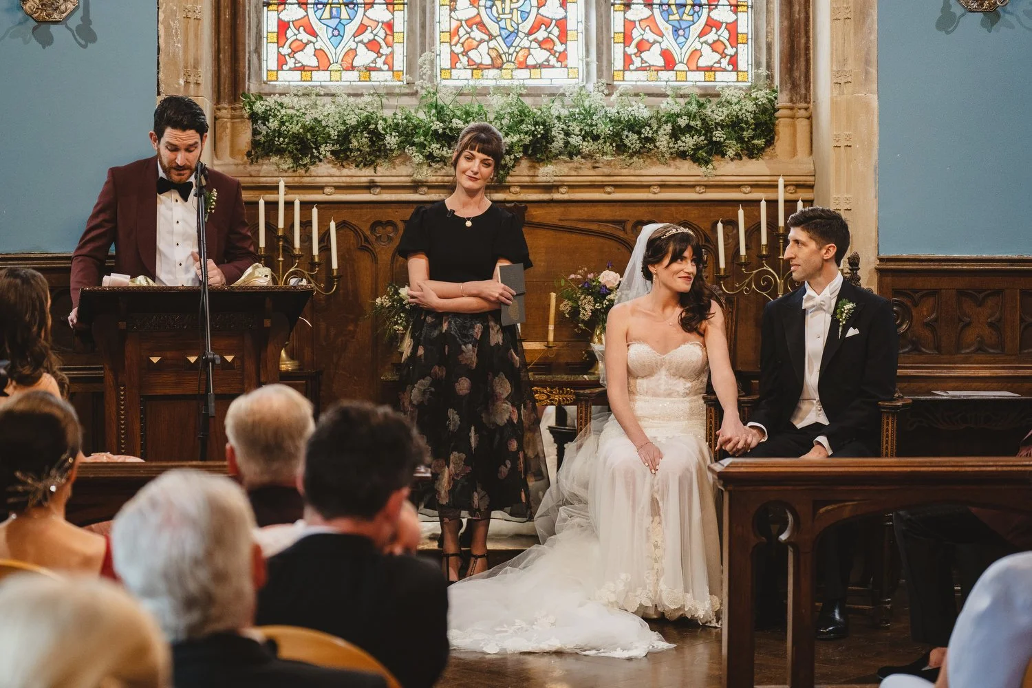  Triona and Riley’s wedding in the gorgeous Markree Castle and estate in County Sligo, Ireland.  Their Irish American wedding ceremony and reception were all in the Castle. 