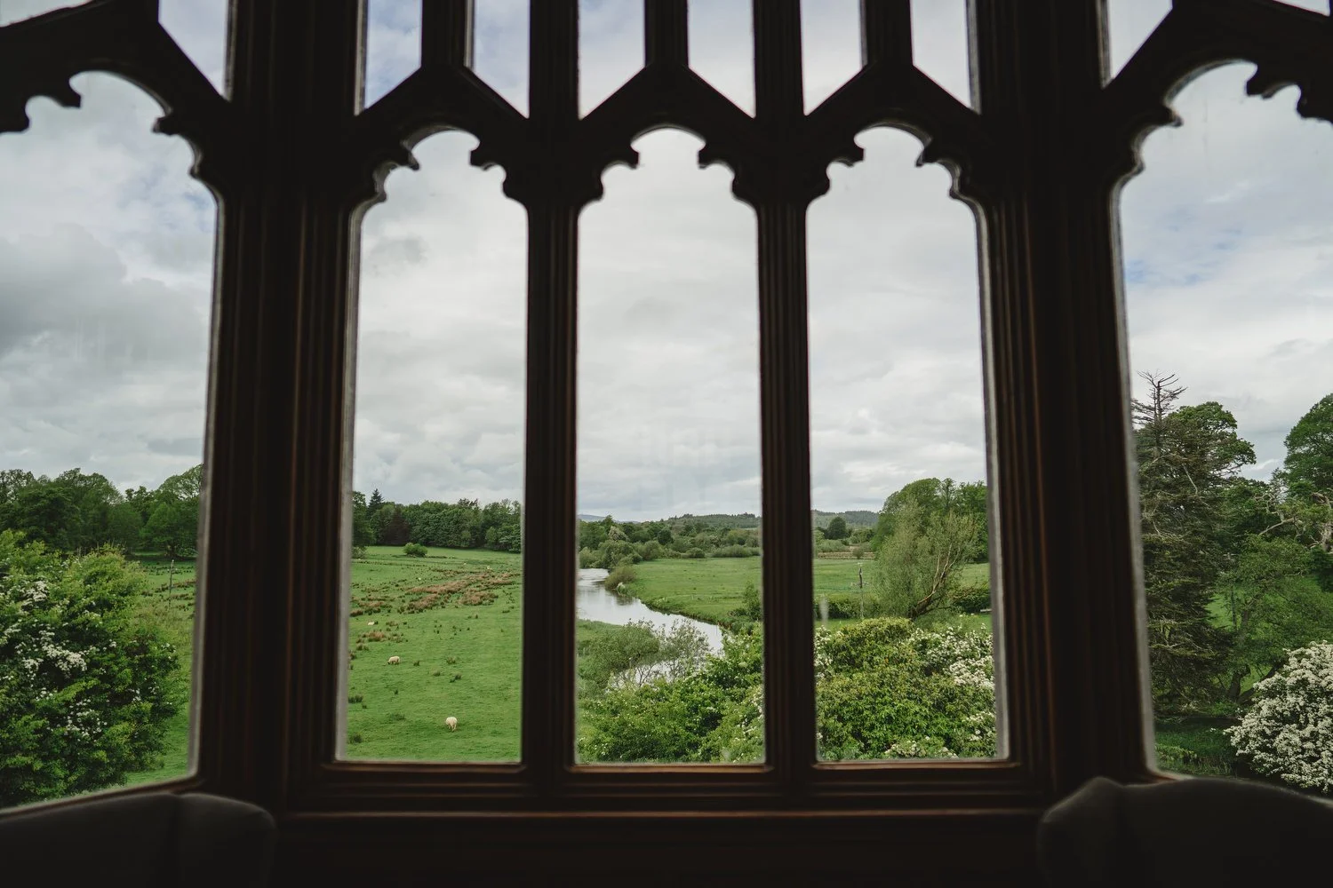  Triona and Riley’s wedding in the gorgeous Markree Castle and estate in County Sligo, Ireland.  Their Irish American wedding ceremony and reception were all in the Castle. 