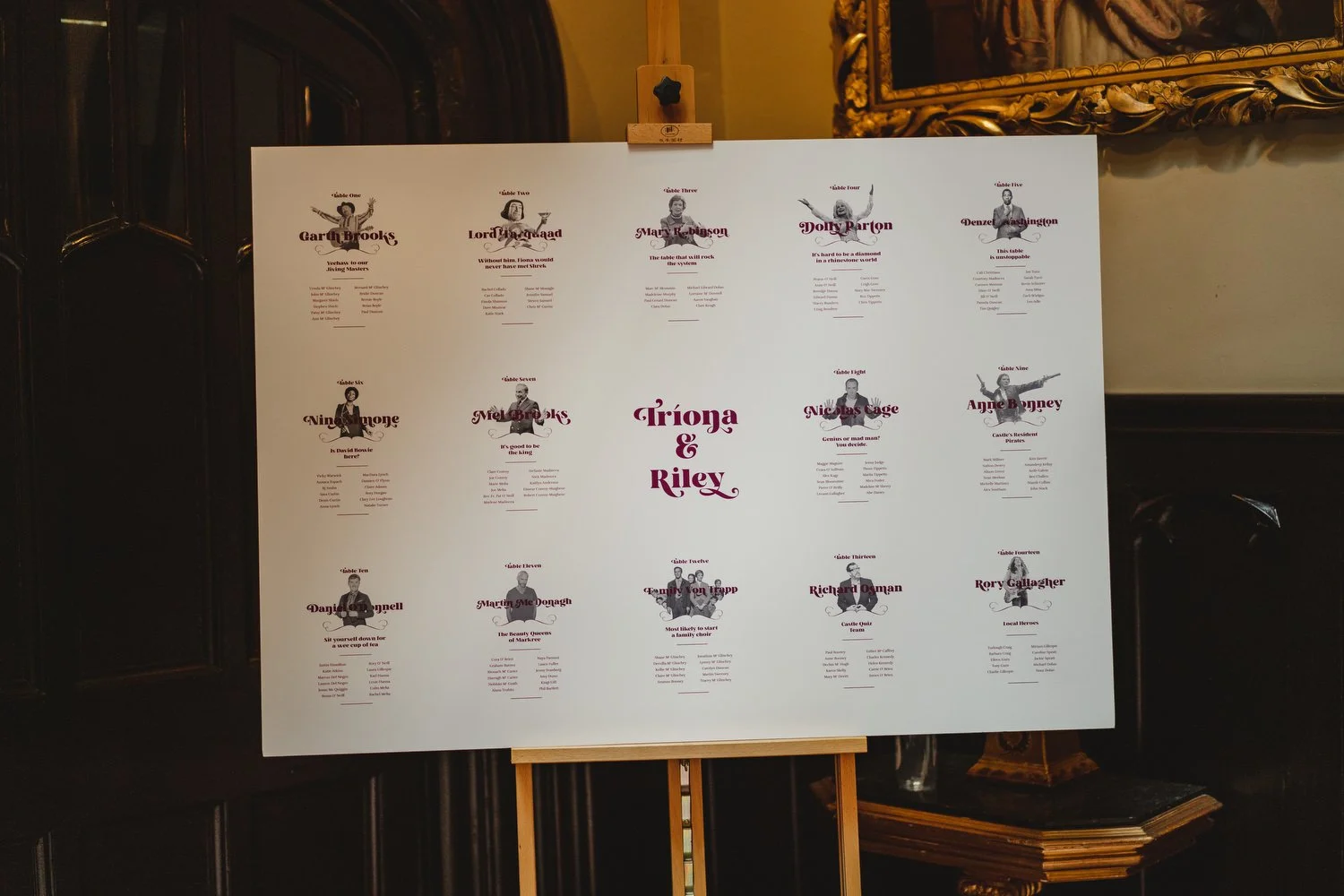  Triona and Riley’s wedding in the gorgeous Markree Castle and estate in County Sligo, Ireland.  Their Irish American wedding ceremony and reception were all in the Castle. 