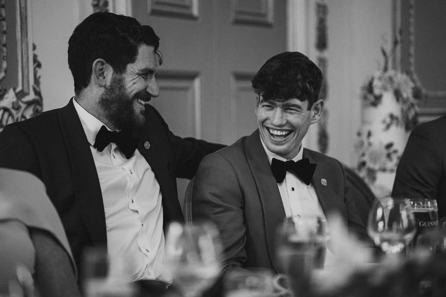  Triona and Riley’s wedding in the gorgeous Markree Castle and estate in County Sligo, Ireland.  Their Irish American wedding ceremony and reception were all in the Castle. 