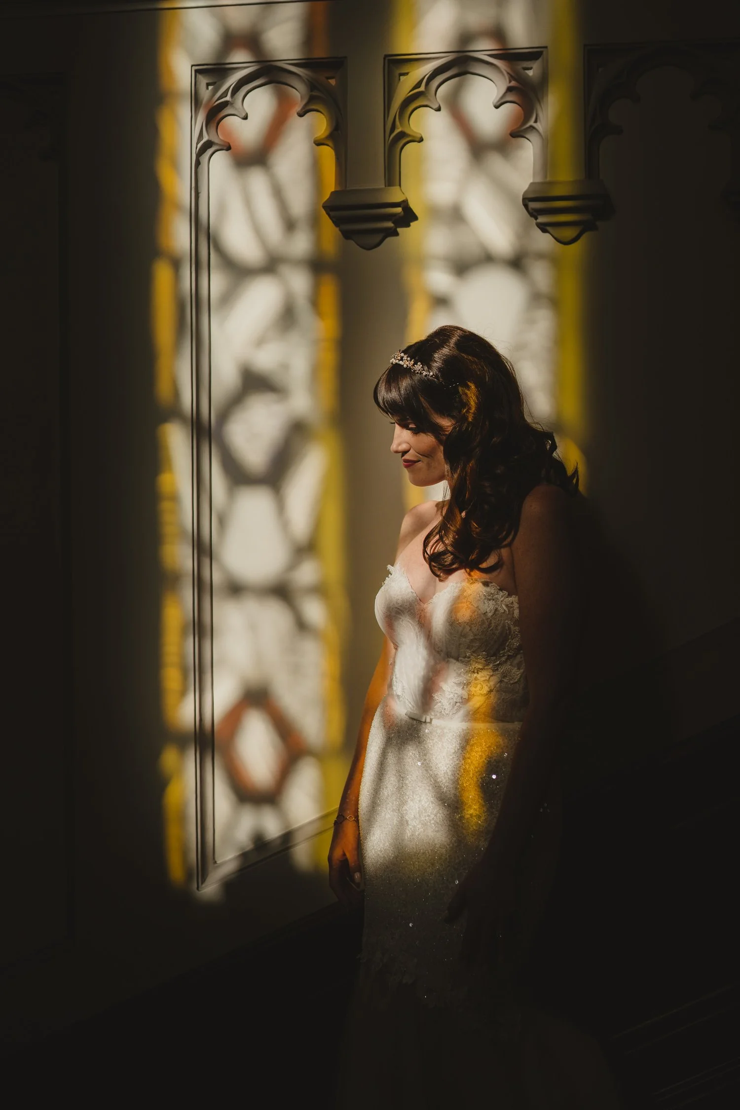  Triona and Riley’s wedding in the gorgeous Markree Castle and estate in County Sligo, Ireland.  Their Irish American wedding ceremony and reception were all in the Castle. 