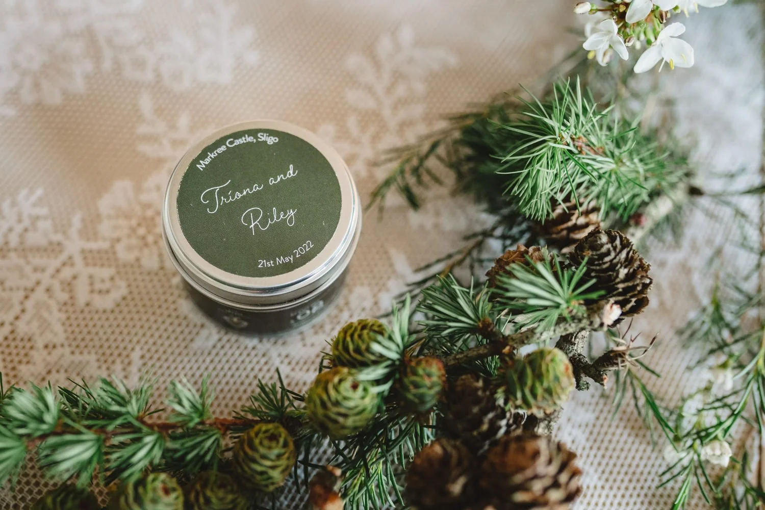  Triona and Riley’s wedding in the gorgeous Markree Castle and estate in County Sligo, Ireland.  Their Irish American wedding ceremony and reception were all in the Castle. 