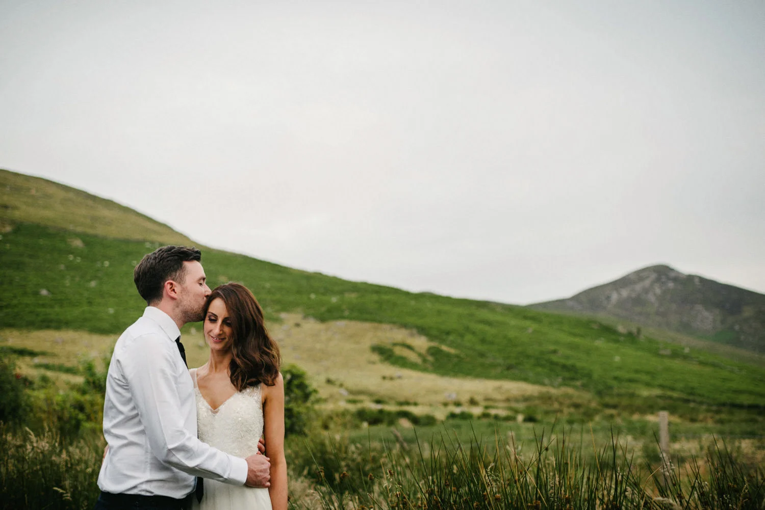  Wedding photography Northern Ireland Mary Catherine Cottage Mourne Mountains 