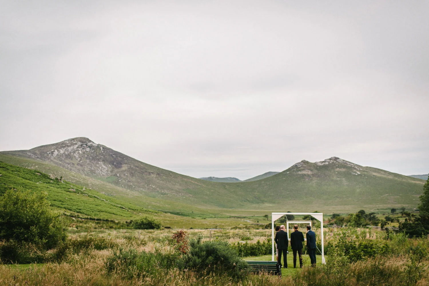  Wedding photography Northern Ireland Mary Catherine Cottage Mourne Mountains 