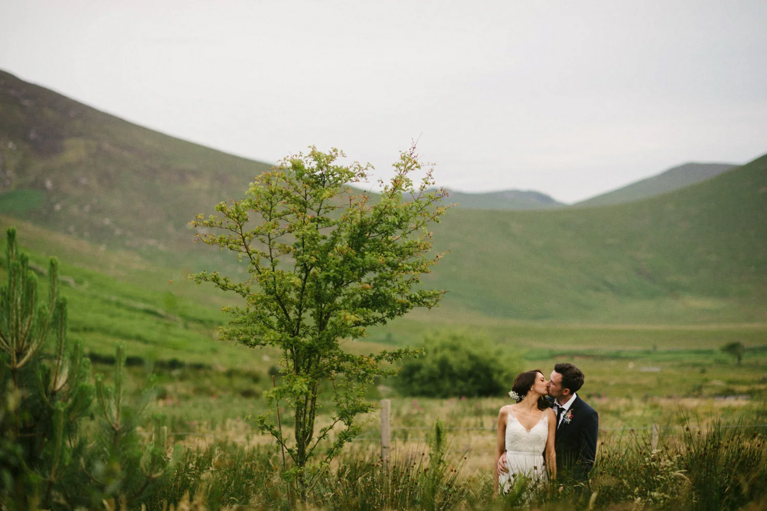  Wedding photography Northern Ireland Mary Catherine Cottage Mourne Mountains 