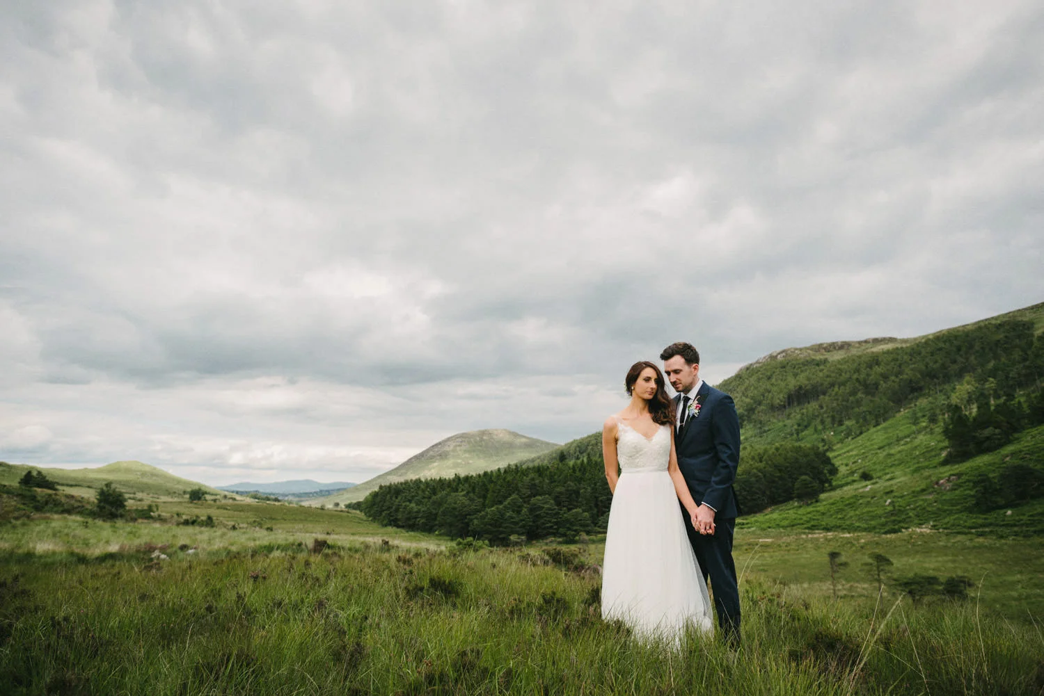  Wedding photography Northern Ireland Mary Catherine Cottage Mourne Mountains 