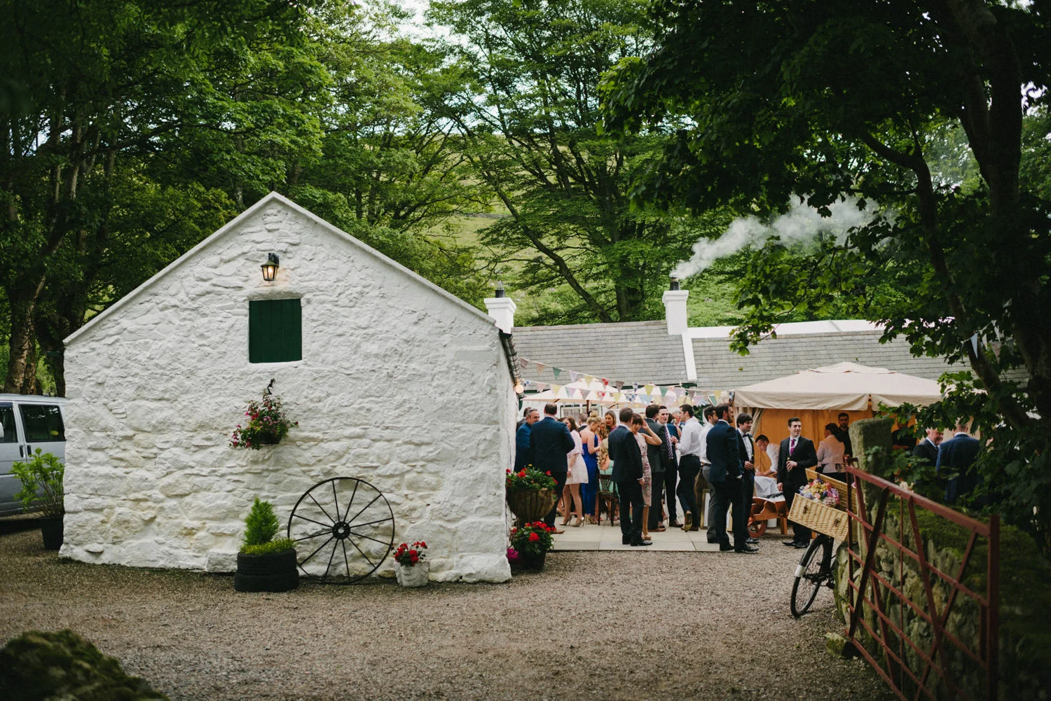  Wedding photography Northern Ireland Mary Catherine Cottage Mourne Mountains 