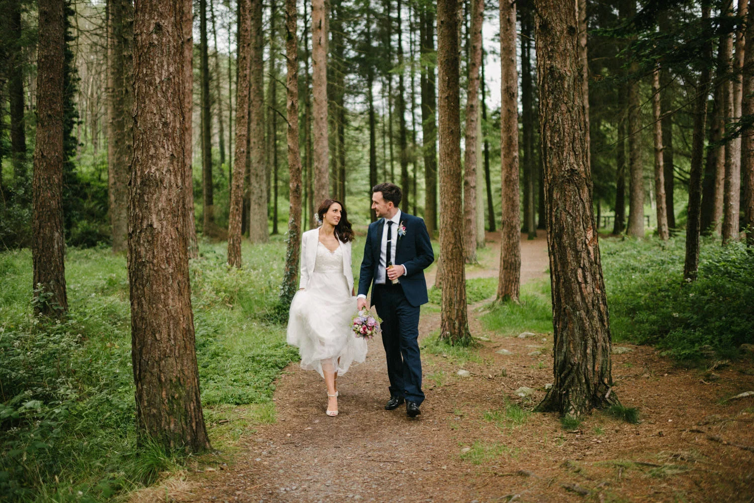  Wedding photography Northern Ireland Mary Catherine Cottage Mourne Mountains 