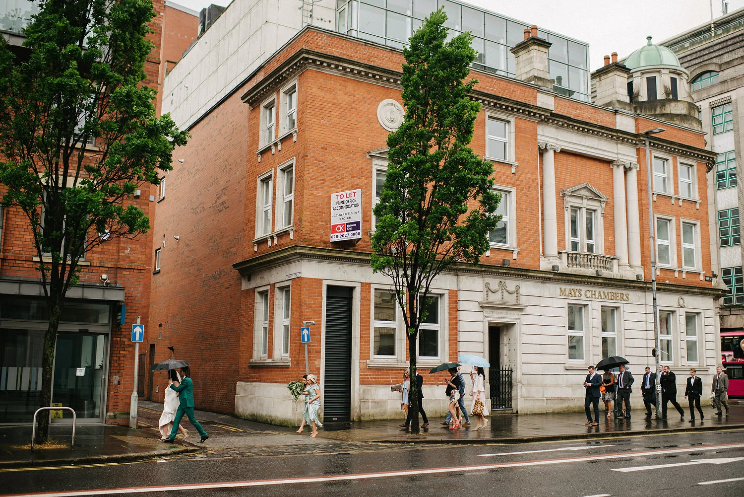  St. Malachy's Church George's Market Wedding Photos Belfast 