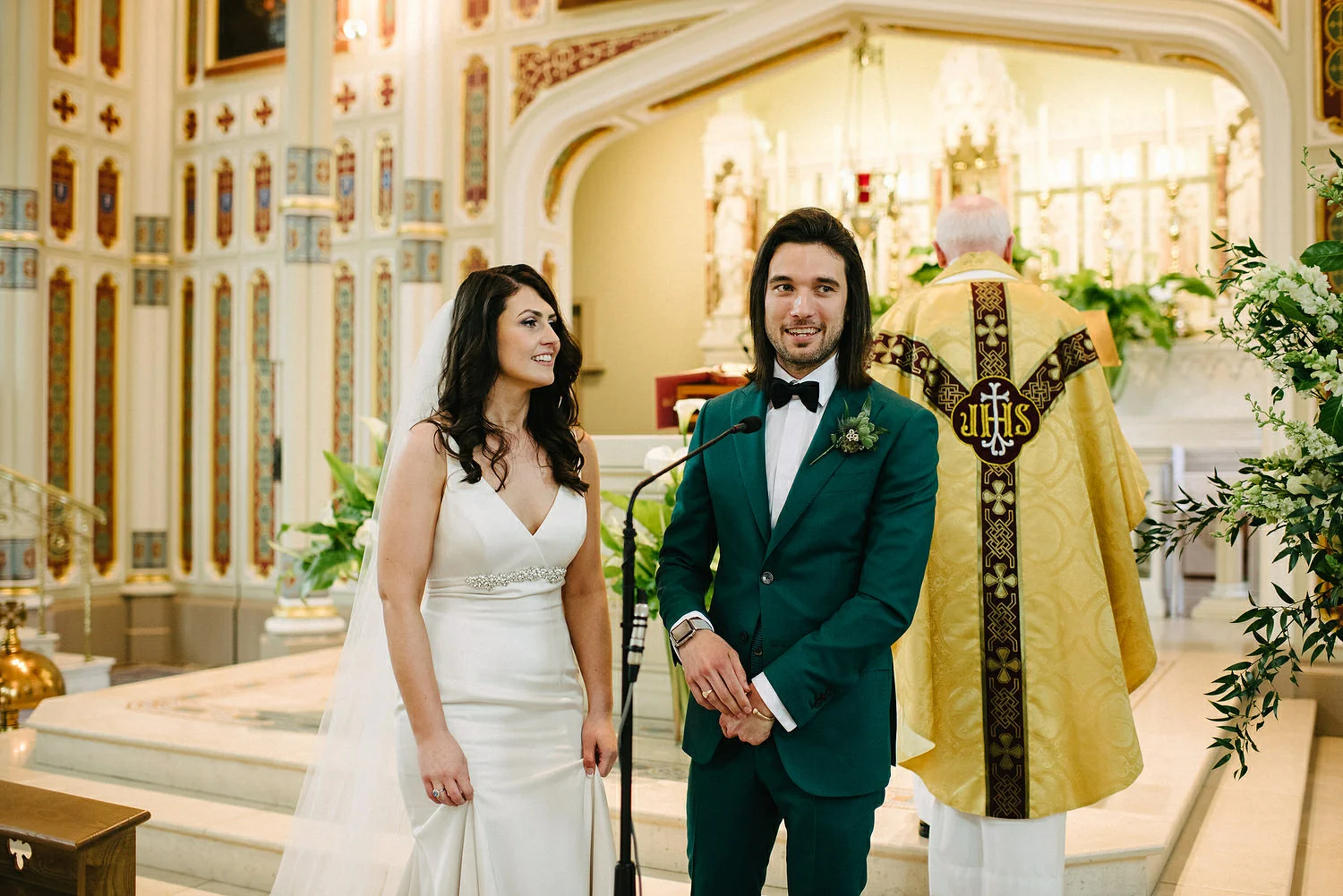  St. Malachy's Church George's Market Wedding Photos Belfast 