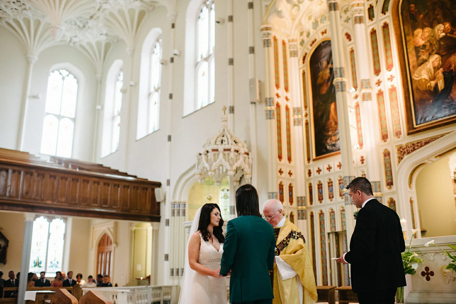  St. Malachy's Church George's Market Wedding Photos Belfast 