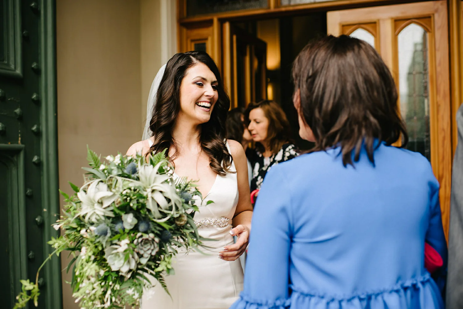  St. Malachy's Church George's Market Wedding Photos Belfast 