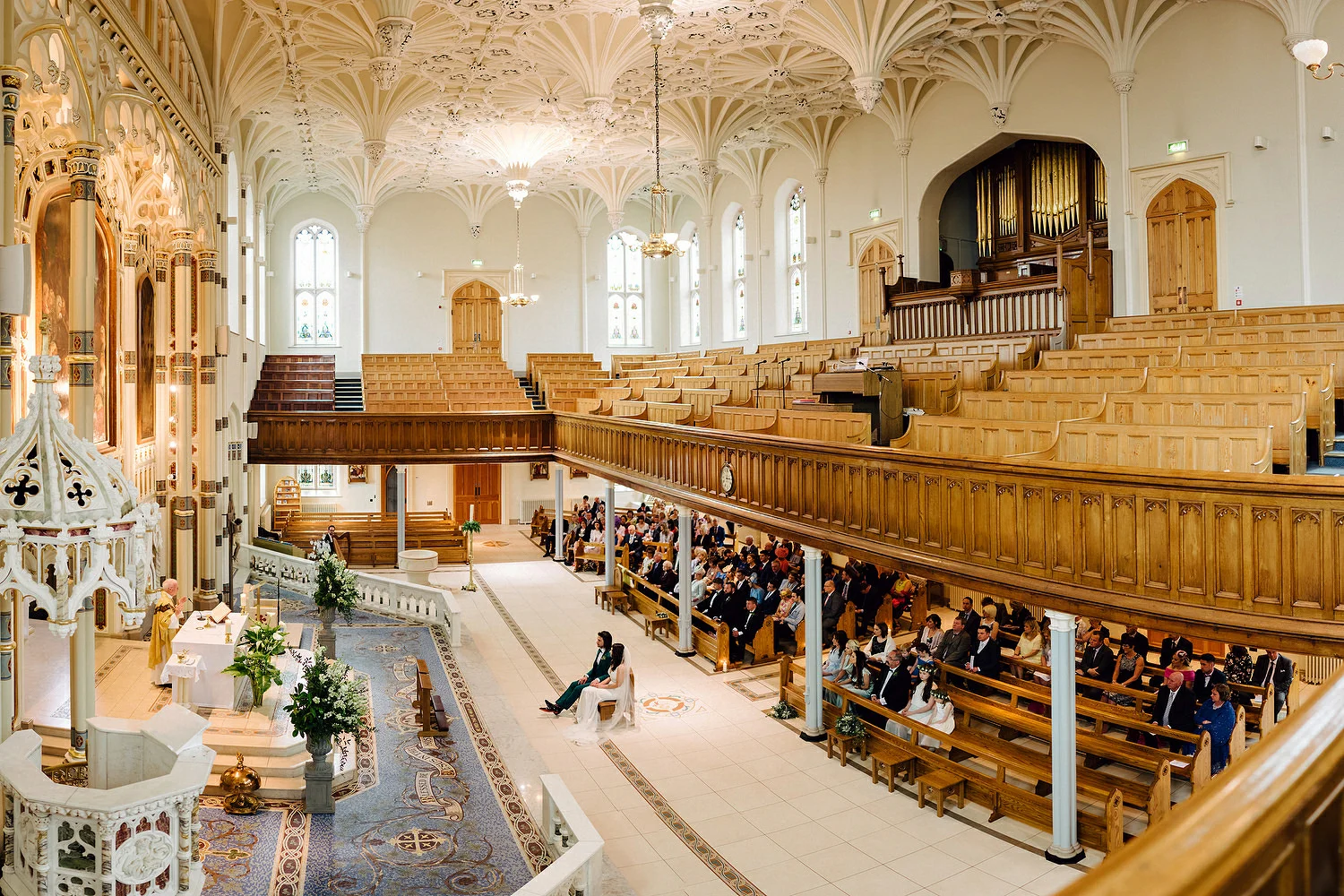  St. Malachy's Church George's Market Wedding Photos Belfast 