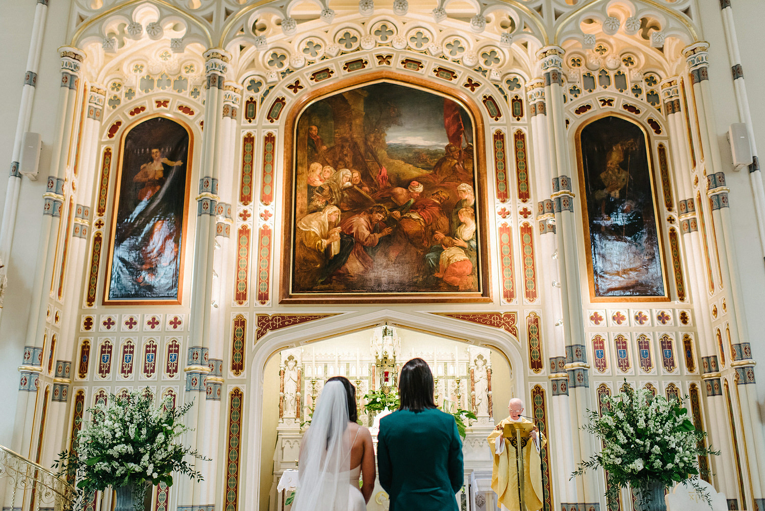  St. Malachy's Church George's Market Wedding Photos Belfast 