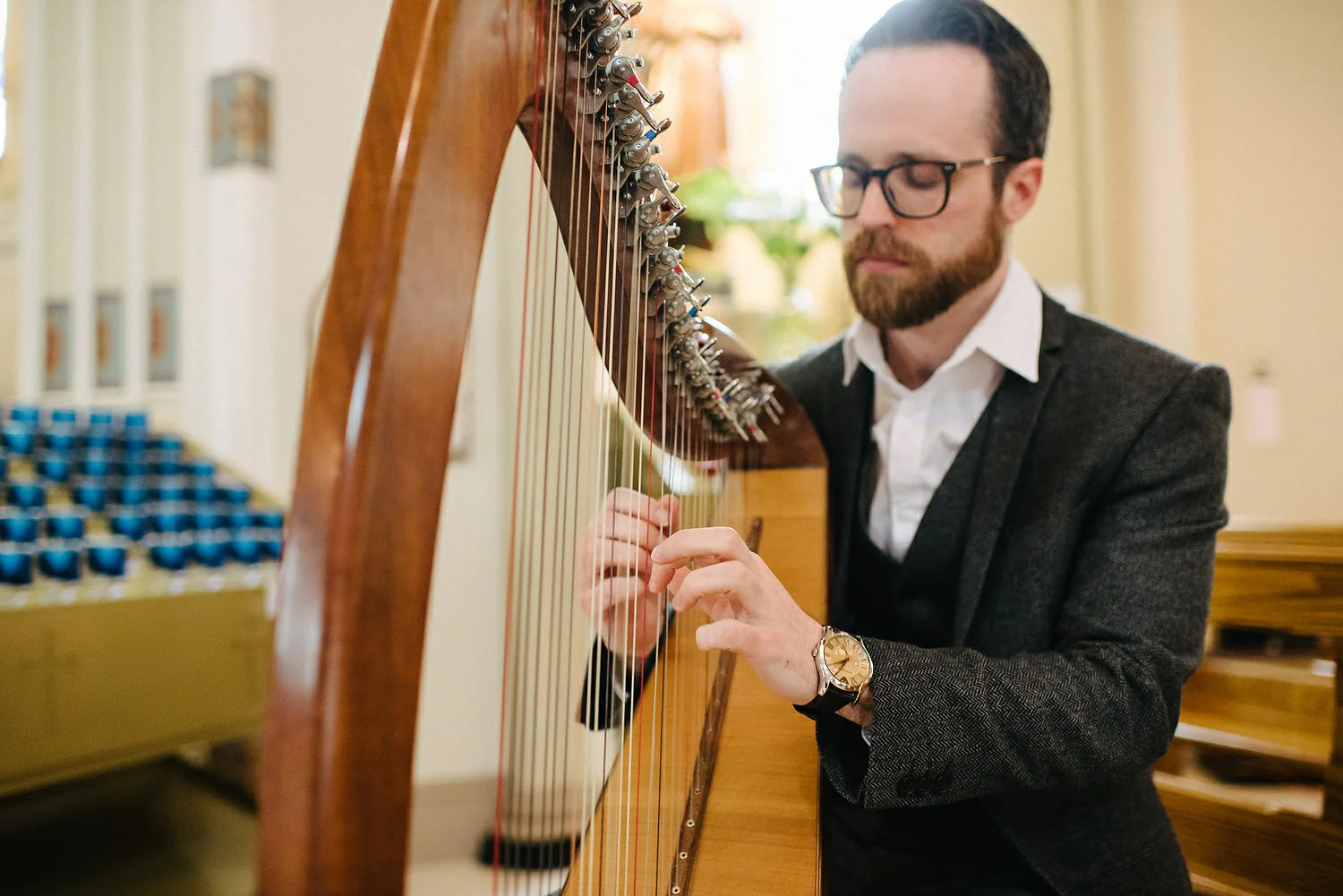  St. Malachy's Church George's Market Wedding Photos Belfast 