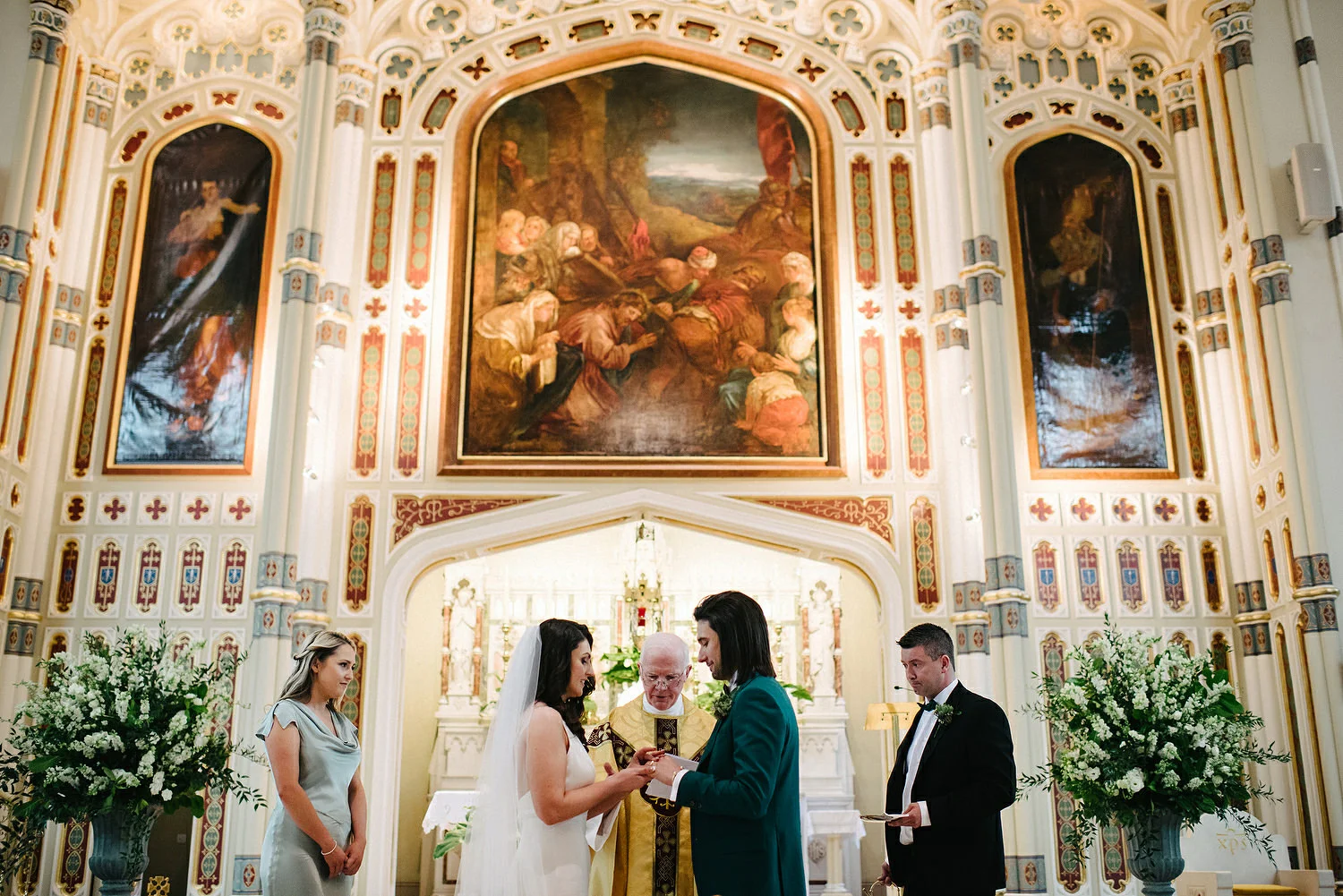  St. Malachy's Church George's Market Wedding Photos Belfast 
