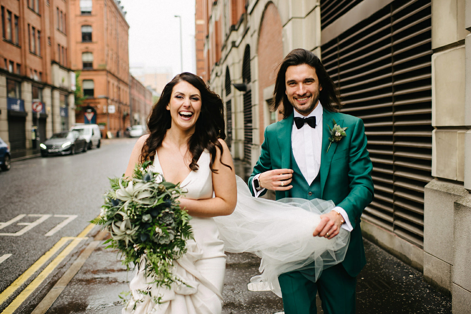  St. Malachy's Church George's Market Wedding Photos Belfast 