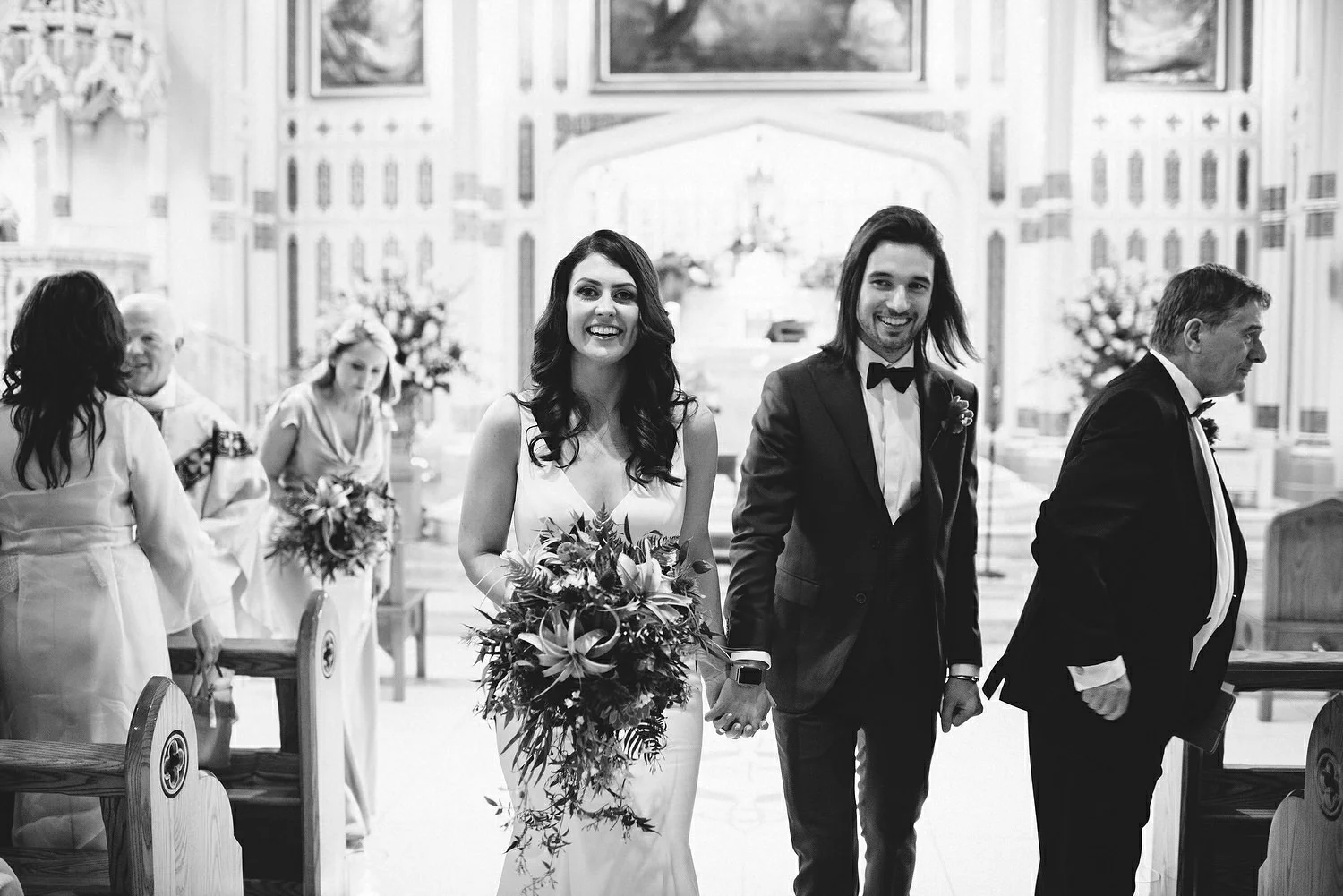  St. Malachy's Church George's Market Wedding Photos Belfast 