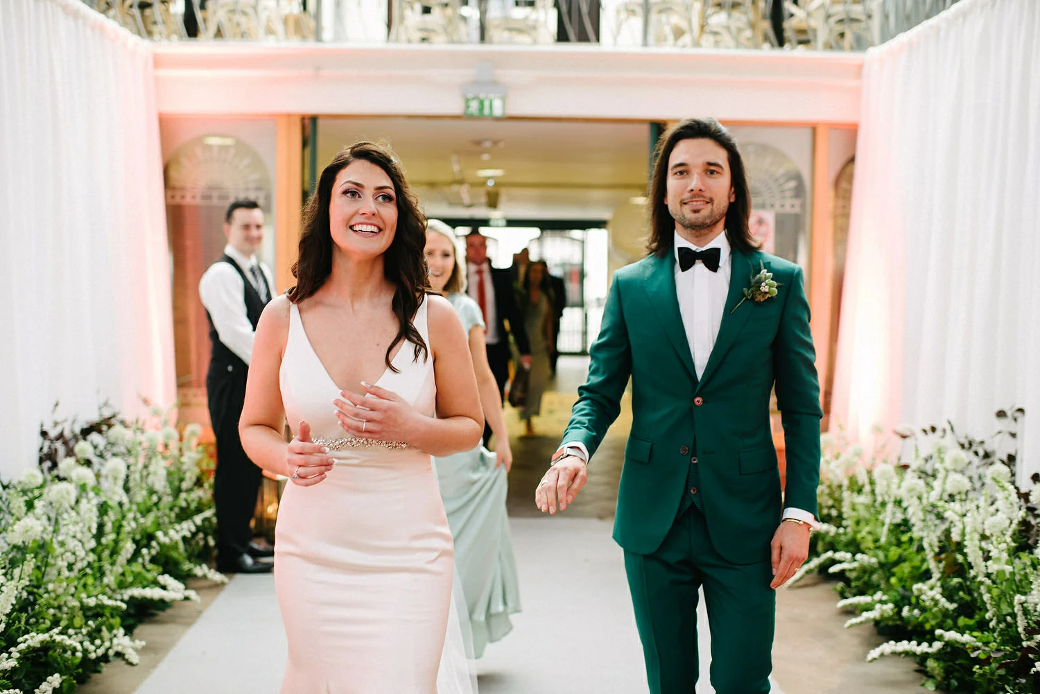  St. Malachy's Church George's Market Wedding Photos Belfast 