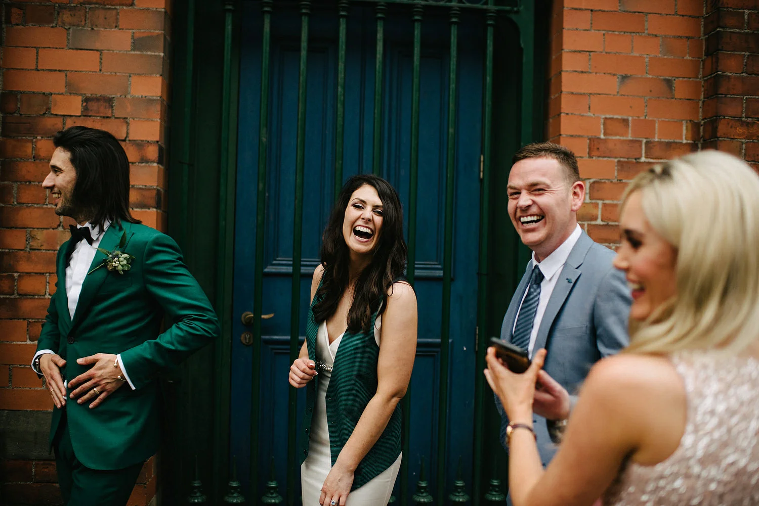  St. Malachy's Church George's Market Wedding Photos Belfast 