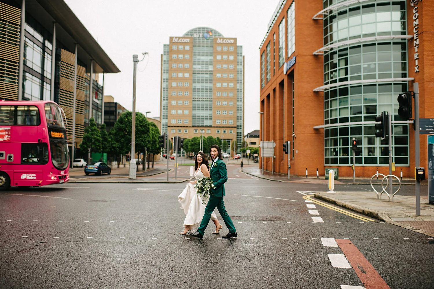  St. Malachy's Church George's Market Wedding Photos Belfast 