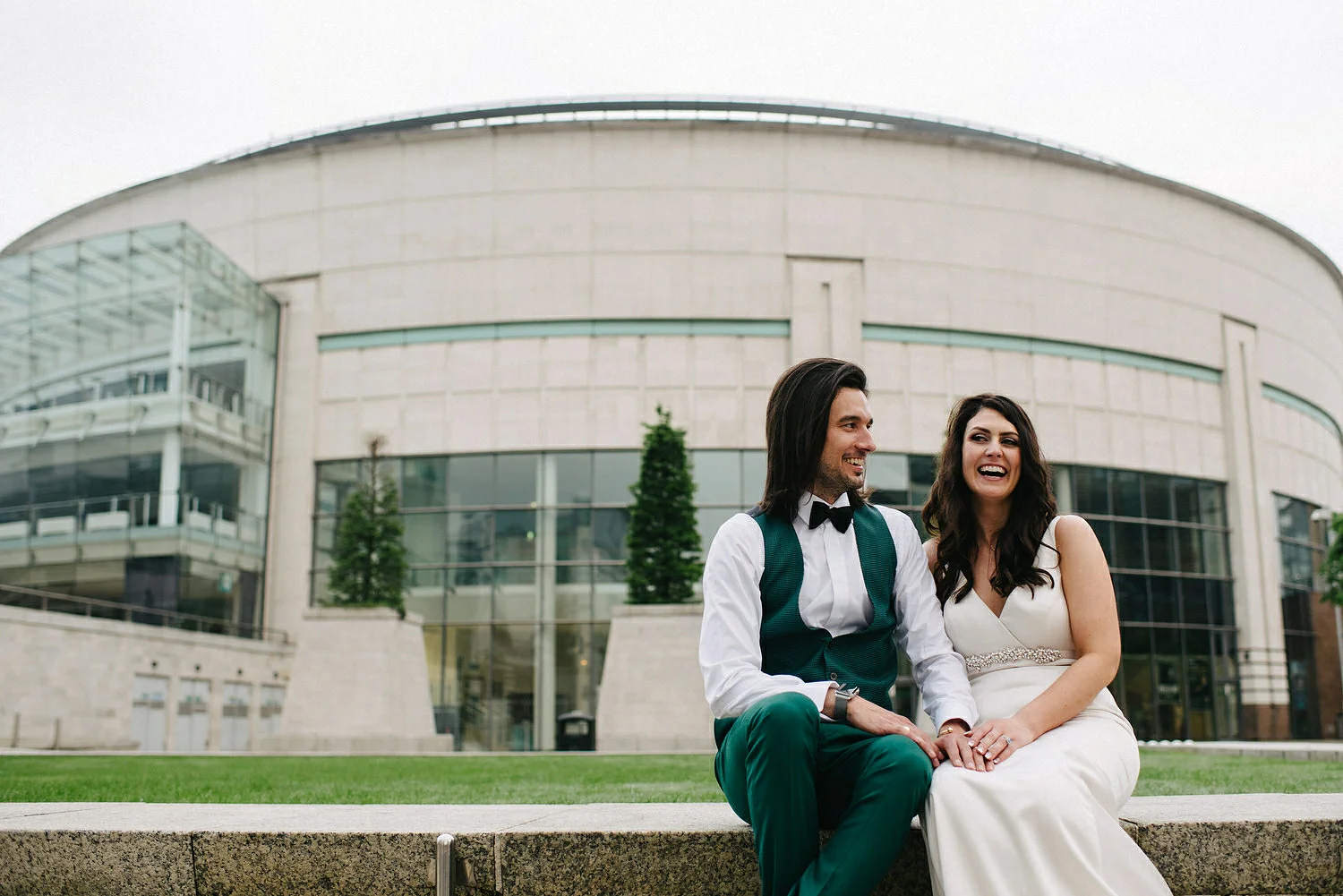  St. Malachy's Church George's Market Wedding Photos Belfast 