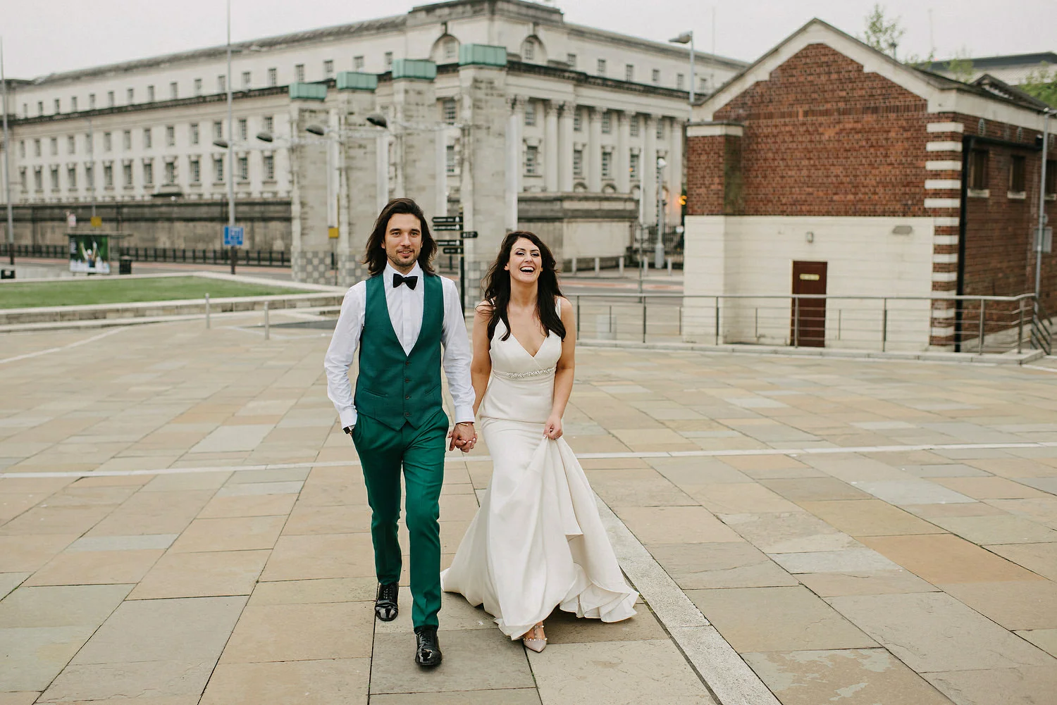  St. Malachy's Church George's Market Wedding Photos Belfast 