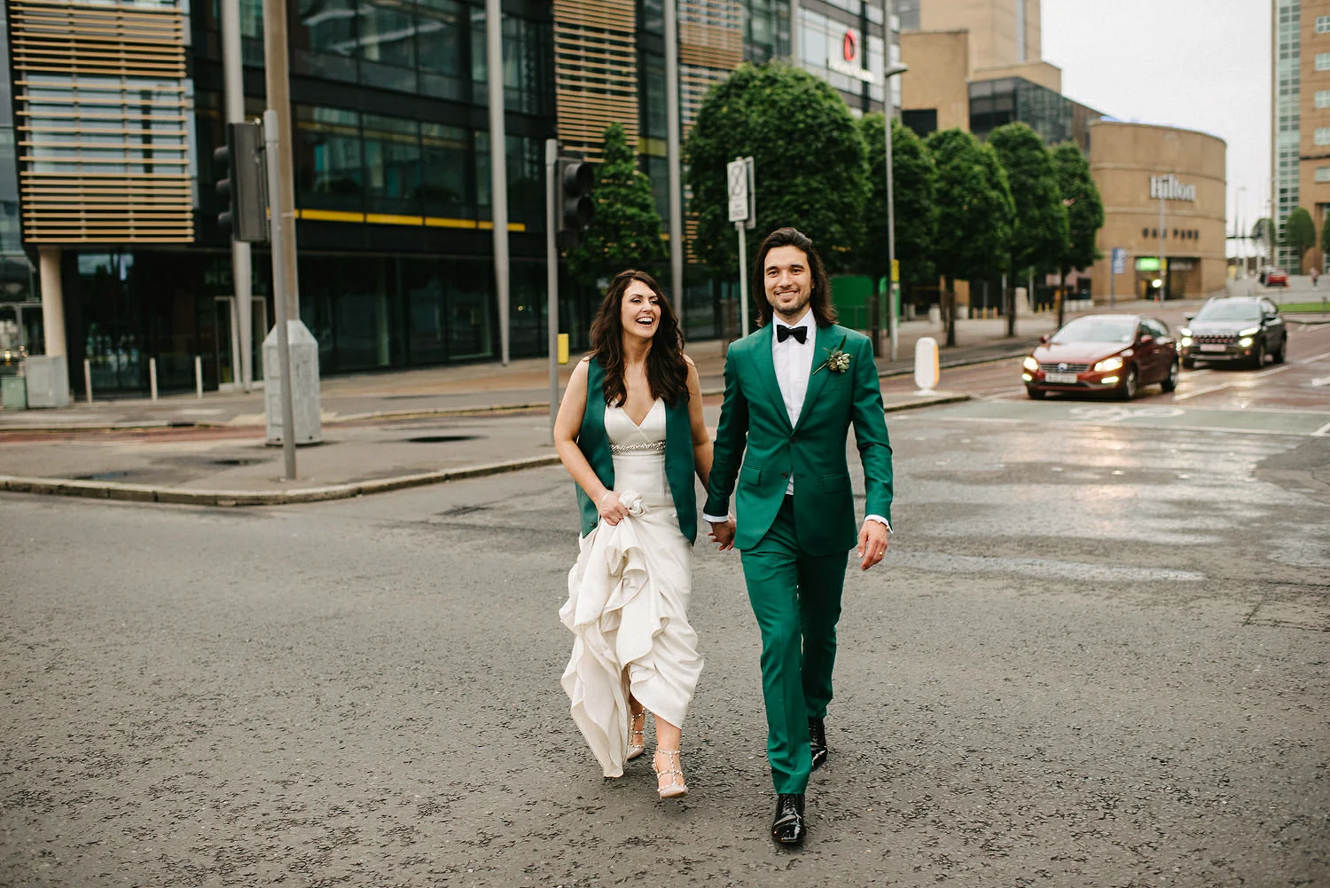  St. Malachy's Church George's Market Wedding Photos Belfast 